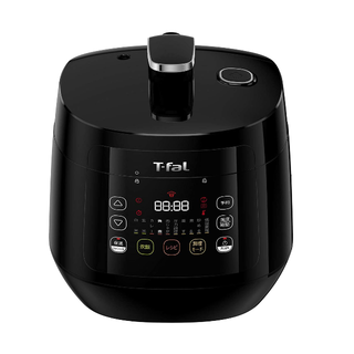 ティファール(T-fal)の新品未開封　ティファール 電気圧力鍋 ラクラクッカー ブラックCY3508JP(調理機器)