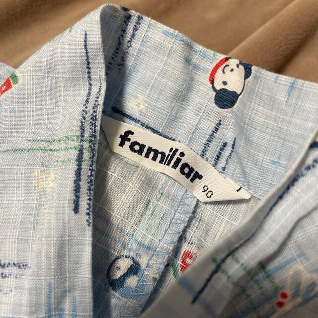 familiar(ファミリア)のfamiliar/甚平 90cm キッズ/ベビー/マタニティのキッズ服男の子用(90cm~)(甚平/浴衣)の商品写真