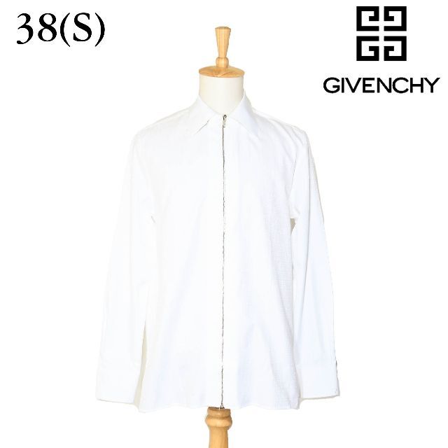 新品 GIVENCHY ジップ付き ポプリン シャツ