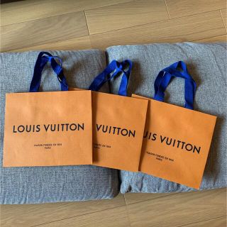 ルイヴィトン(LOUIS VUITTON)のヴィトン　ショップ袋　3枚セット(ショップ袋)