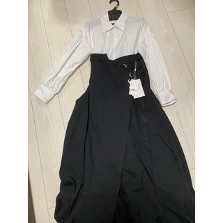アメリヴィンテージ(Ameri VINTAGE)のameri vintage MILLEFEUILLE SHIRT DRESS (ロングワンピース/マキシワンピース)