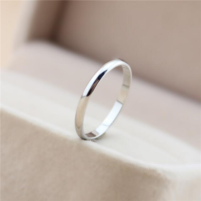 シンプルレディースリング ステンレスリング ステンレス指輪 レディースのアクセサリー(リング(指輪))の商品写真