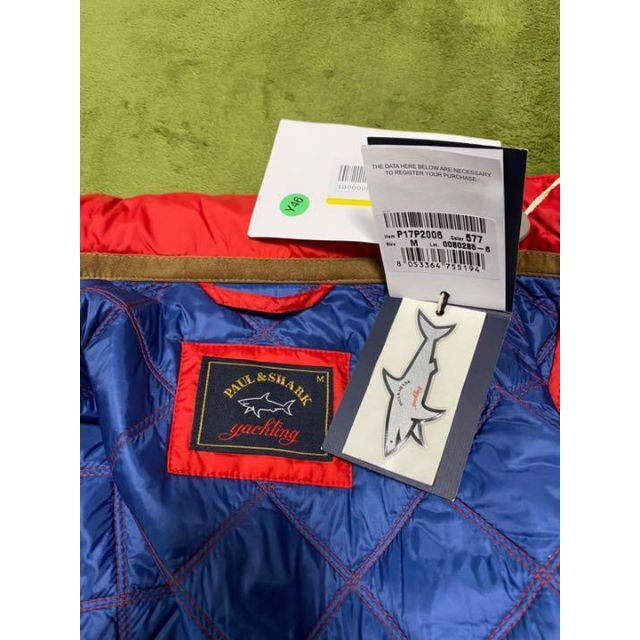 ☆新品☆ PAUL&SHARK ポールアンドシャーク ダウン キルティング M
