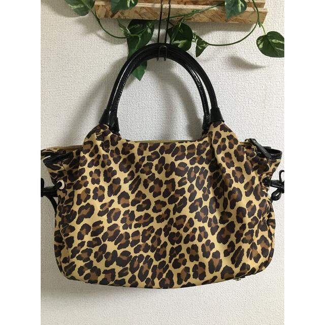 kate spade New York  ハンドバッグ　ヒョウ柄