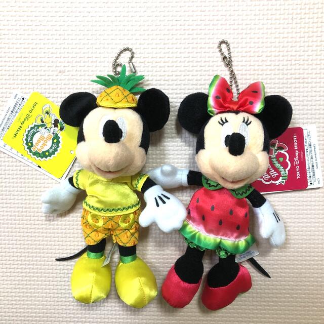 Disney ディズニー フルフルフルーツ ぬいぐるみバッジ ミッキー ミニー パイナップルの通販 By Mickey S Shop ディズニーならラクマ