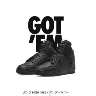 ナイキ(NIKE)のUNDERCOVER × Nike Dunk High Chaos  (スニーカー)