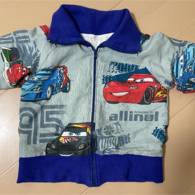 ビンテージシーツ　ジャージ　カーズ   キッズ/ベビー/マタニティのキッズ服男の子用(90cm~)(ジャケット/上着)の商品写真