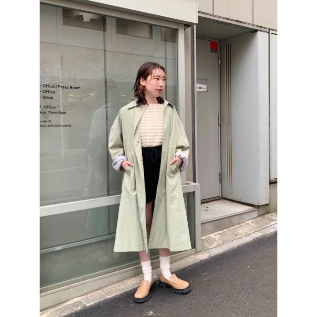 Kastane(カスタネ)の新品 Kastane WHIMSIC SOUTIEN COLLAR COAT レディースのジャケット/アウター(ロングコート)の商品写真