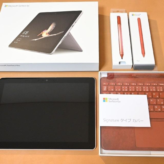 【限定値下げ】Surface Go 128GB【純正タイプカバー·ペン】