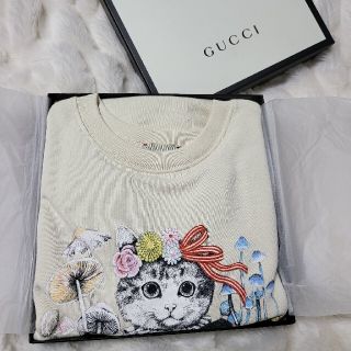 グッチ(Gucci)の最終値下げ！！グッチ ヒグチユウコ 2way トレーナー ネコ柄 12(トレーナー/スウェット)