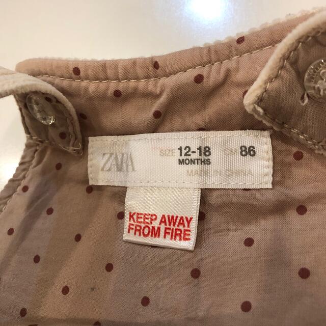 ZARA KIDS(ザラキッズ)のZARA KIDS  ジャンパースカート　2枚セット キッズ/ベビー/マタニティのベビー服(~85cm)(ワンピース)の商品写真