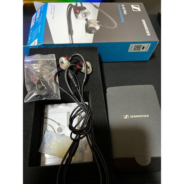 SENNHEISER(ゼンハイザー)のIE40 pro クリアカラー SENNHEISER ゼンハイザー スマホ/家電/カメラのオーディオ機器(ヘッドフォン/イヤフォン)の商品写真