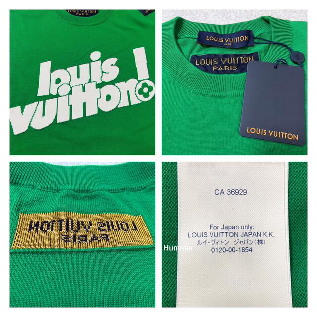 LOUIS VUITTON(ルイヴィトン)の国内正規品 未使用 21AW～ XL ルイヴィトン エブリディ ニット Tシャツ メンズのトップス(Tシャツ/カットソー(半袖/袖なし))の商品写真