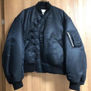 コムデギャルソン(COMME des GARCONS)の※明日まで限定お値下げ※ noir kei ninomiya チャイナ　MA-1(ブルゾン)