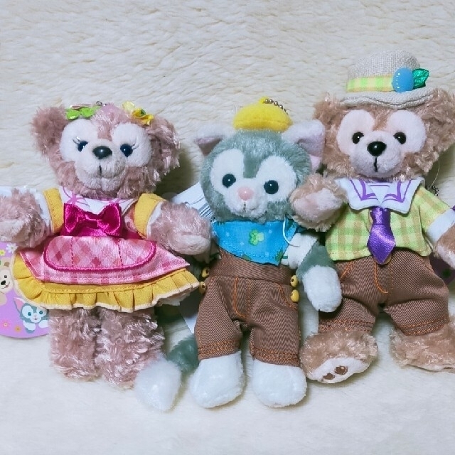ワンピなど最旬ア! Disney - 新品★ダッフィー,シェリーメイ,ジェラトーニぬいぐるみバッジセットTDS キャラクターグッズ ワンピなど最旬ア! Disney - 新品★ダッフィー,シェリーメイ,ジェラトーニぬいぐるみバッジセットTDS キャラクターグッズ