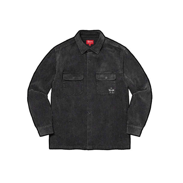 Supreme Corduroy Shirt "Black"