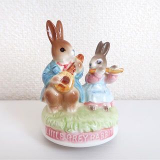 リトルグレイラビット オルゴール ジュエリーボックス アクセサリーケース