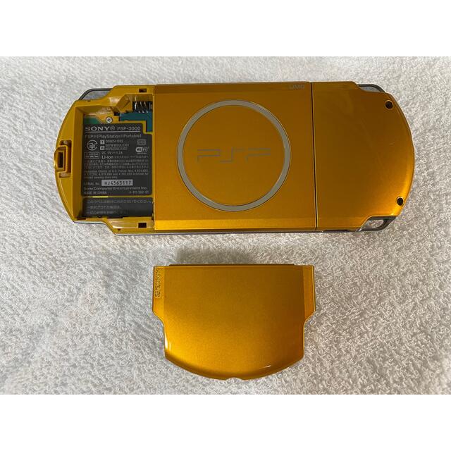 良品 PSP-3000 ブライトイエロー - 携帯用ゲーム機本体