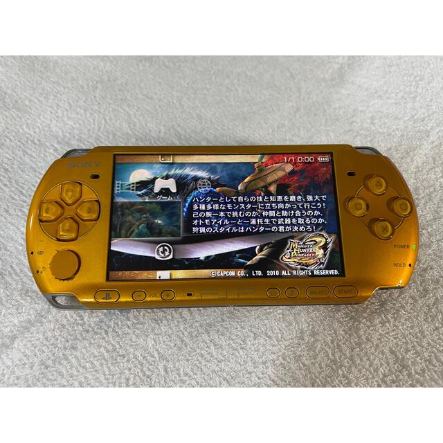 良品 PSP-3000 ブライトイエロー - 携帯用ゲーム機本体