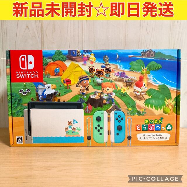 【新品未開封】Nintendo Switch あつまれ　どうぶつの森セット