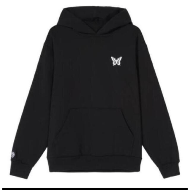 Lサイズ GDC BUTTERFLY HOODY BLACK 《1》