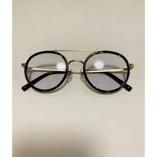 ジンズ(JINS)の入手困難JINSエアフレームMRF-18S-033 セル ラウンド眼鏡サングラス(サングラス/メガネ)