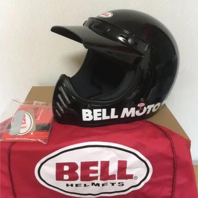 ヘルメット/シールド【新品未使用】BELL  MOTO3  ブラックMサイズ  ヘルメット