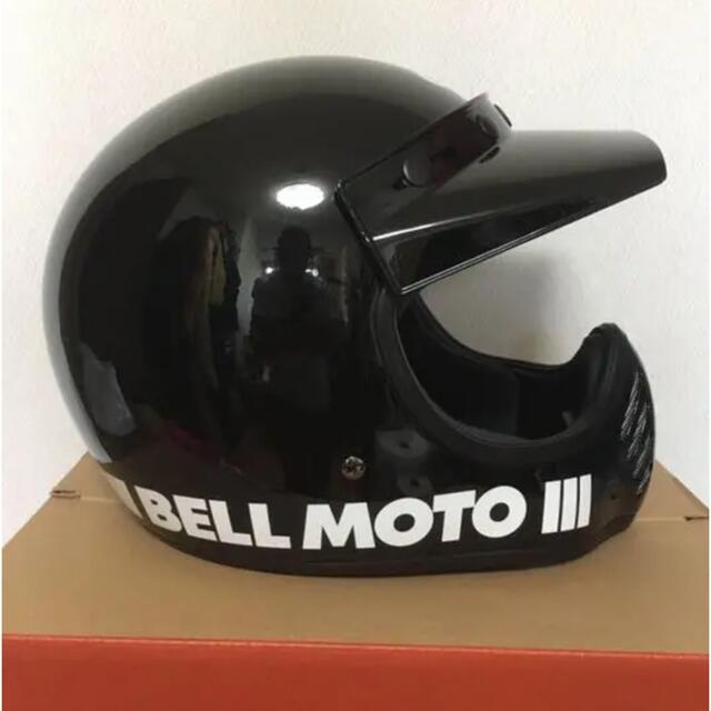 【新品未使用】BELL  MOTO3  ブラックMサイズ  ヘルメット