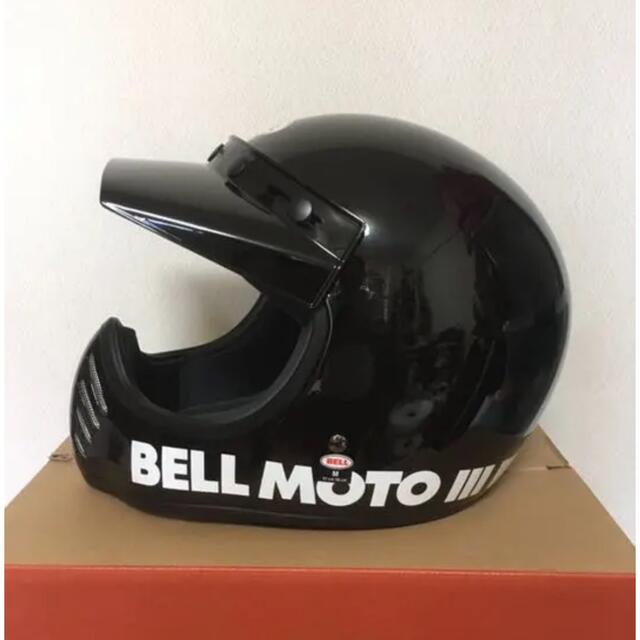 【新品未使用】BELL  MOTO3  ブラックMサイズ  ヘルメット