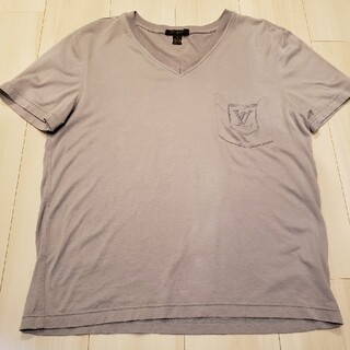 ヴィトン(LOUIS VUITTON) Tシャツ・カットソー(メンズ)（グレー/灰色系 