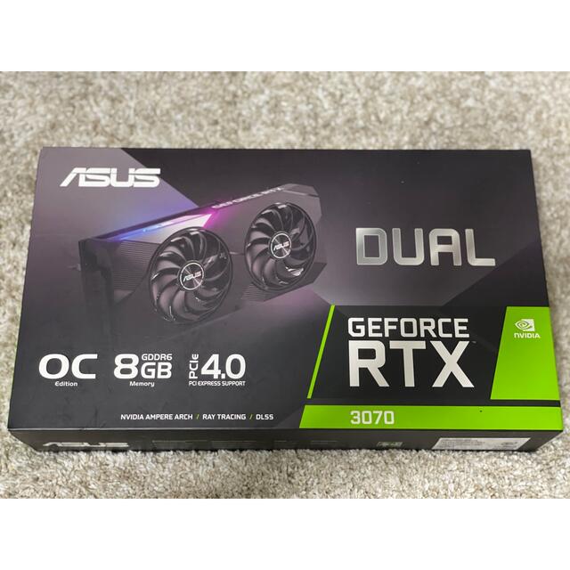 ASUS DUAL-RTX3070-O8G 新品 未開封品