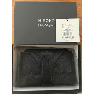 ヒロコハヤシ(HIROKO HAYASHI)のヒロコハヤシ  FRANGIA(フランジャ)マルチ財布　ブラック(財布)