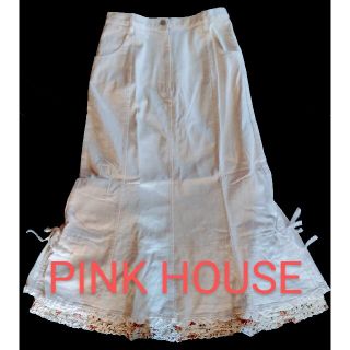 ピンクハウス(PINK HOUSE)の【匿名配送】ピンクハウス デニムロングスカート(ロングスカート)