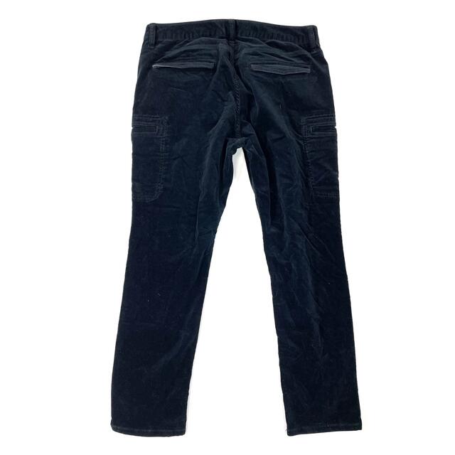 23区(ニジュウサンク)の23区 denim ボーイフィット ベルベット生地 強ストレッチ 82cm レディースのパンツ(デニム/ジーンズ)の商品写真