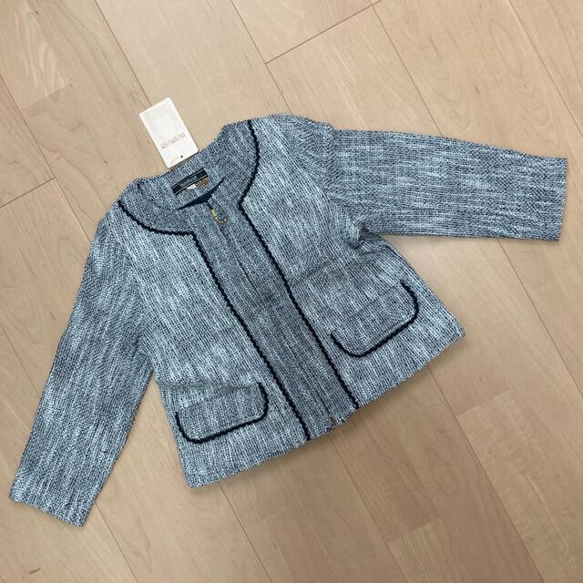 BeBe(ベベ)の新品！110 hushushジャケット　chopinスカート　Bebe ブラウス キッズ/ベビー/マタニティのキッズ服女の子用(90cm~)(ドレス/フォーマル)の商品写真