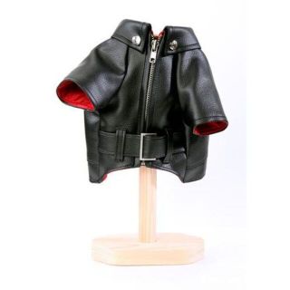 オリジナル】ペットの服 Lサイズ オルジナル ライダースジャンバーの ...