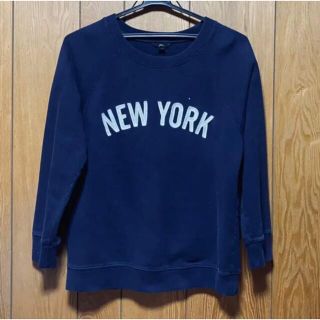 ジェイクルー(J.Crew)のJ.CREW ジェイクルー N.Y ニューヨーク トレーナー　S(トレーナー/スウェット)