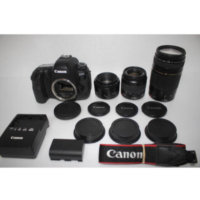 Canon - Canon EOS 6D Mark II標準望遠単焦点トリプルレンズセットの通販 by ネコ's shop｜キヤノンならラクマ