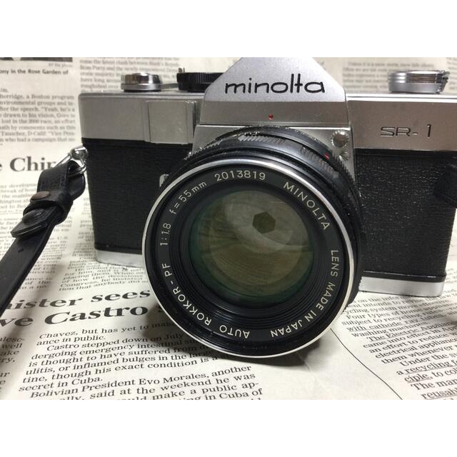 ミノルタ　一眼レフ　SR-1  (used AAA)フィルムカメラ