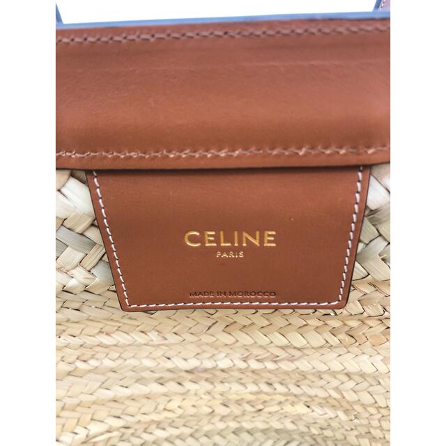 celine(セリーヌ)のCELINE♦︎ラージ バスケットバッグ スタッズ付き かごバッグ レディースのバッグ(かごバッグ/ストローバッグ)の商品写真