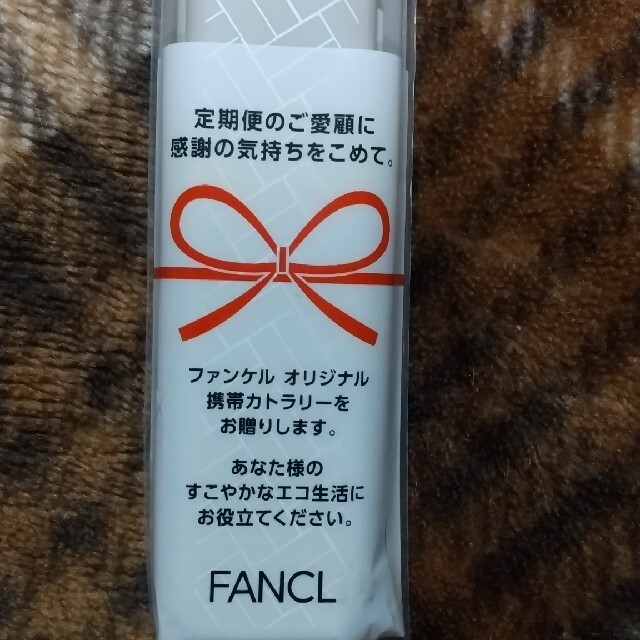 FANCL(ファンケル)のFANCL携帯カトラリー インテリア/住まい/日用品のキッチン/食器(カトラリー/箸)の商品写真