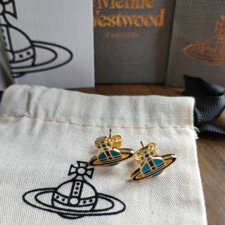 ヴィヴィアン(Vivienne Westwood) ピアス(ブルー・ネイビー/青色系