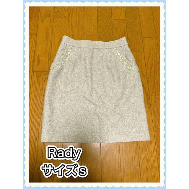 Rady(レディー)のRady 冬素材　スカート レディースのスカート(ひざ丈スカート)の商品写真