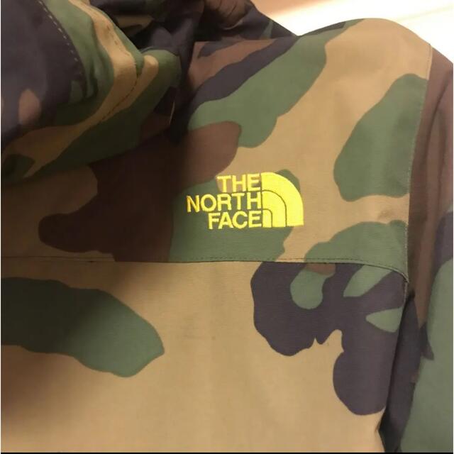 THE NORTH FACE(ザノースフェイス)のノースフェイス　マウンテンパーカー　ジャケット　迷彩　140 キッズ/ベビー/マタニティのキッズ服男の子用(90cm~)(ジャケット/上着)の商品写真