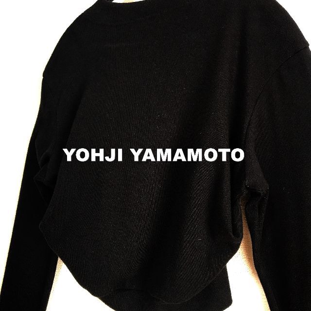 Yohji Yamamoto(ヨウジヤマモト)の【YOHJI YAMAMOTO】ヨウジヤマモト フルジップ ショート スウェット レディースのトップス(トレーナー/スウェット)の商品写真