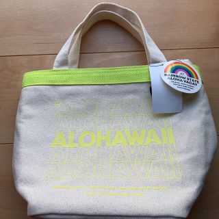 ハレイワ(HALEIWA)のハワイ　ハレイワハッピーマーケット　保冷トートバッグ　新品(トートバッグ)