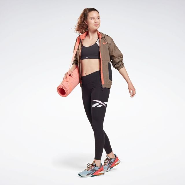 Reebok(リーボック)のReebok トレーニング エッセンシャルズ ベクター タイツ M 定価6589 レディースのレッグウェア(レギンス/スパッツ)の商品写真