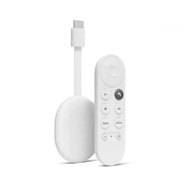 Google(グーグル)のChromecast with Google TVsnow GA01919-JP スマホ/家電/カメラのテレビ/映像機器(その他)の商品写真