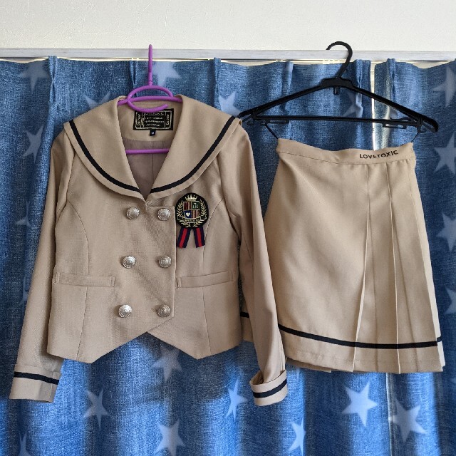 lovetoxic(ラブトキシック)の※るあ様専用※ラブトキ　卒服　３点セット キッズ/ベビー/マタニティのキッズ服女の子用(90cm~)(ドレス/フォーマル)の商品写真