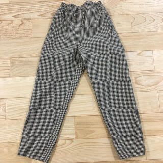 ザラ(ZARA)の最終値下げZARAチェックパンツキッズ140センチ10サイズ(パンツ/スパッツ)